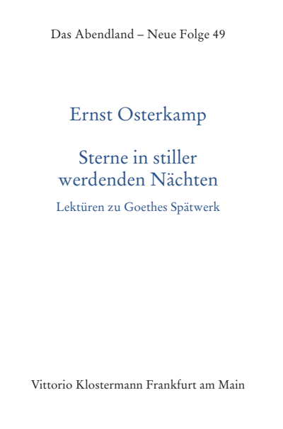 Cover des Buchs: Sterne in stiller werdenden Nächten