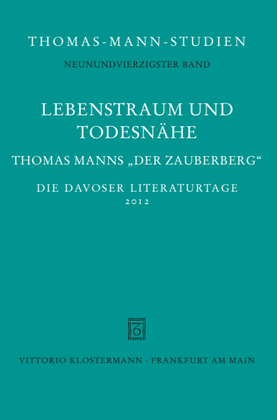 Cover of book: Lebenstraum und Todesnähe