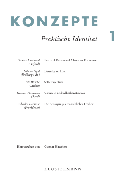 Cover des Buchs: Konzepte 1