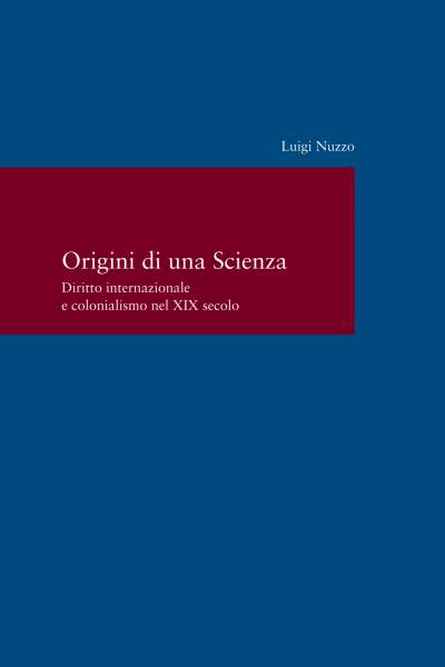 Cover of book: Origini di una scienza