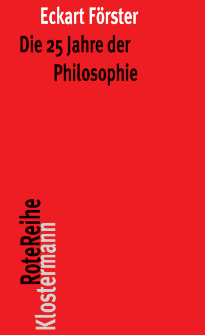 Cover des Buchs: Die 25 Jahre der Philosophie