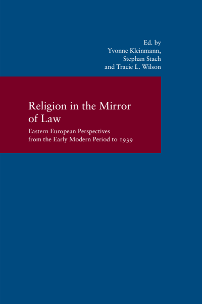 Cover of book: Religion in the Mirror of Law