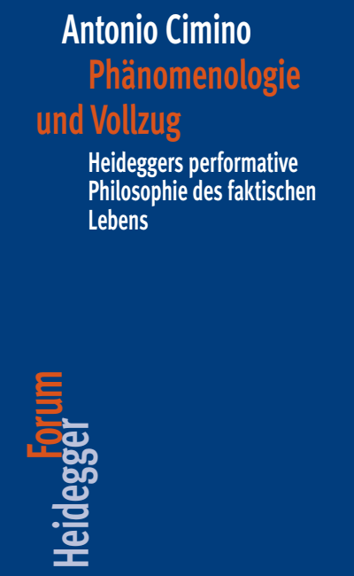 Cover of book: Phänomenologie und Vollzug