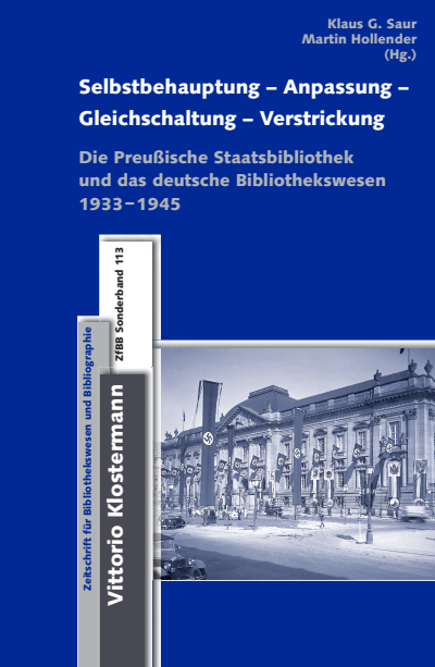 Cover of book: Selbstbehauptung – Anpassung – Gleichschaltung – Verstrickung