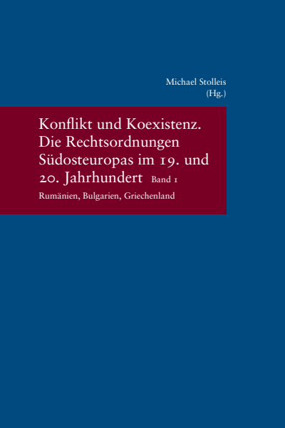 Cover des Buchs: Konflikt und Koexistenz