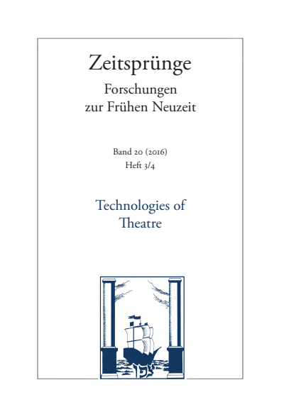 Cover des Buchs: Technologies of Theatre