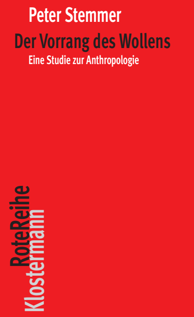 Cover des Buchs: Der Vorrang des Wollens