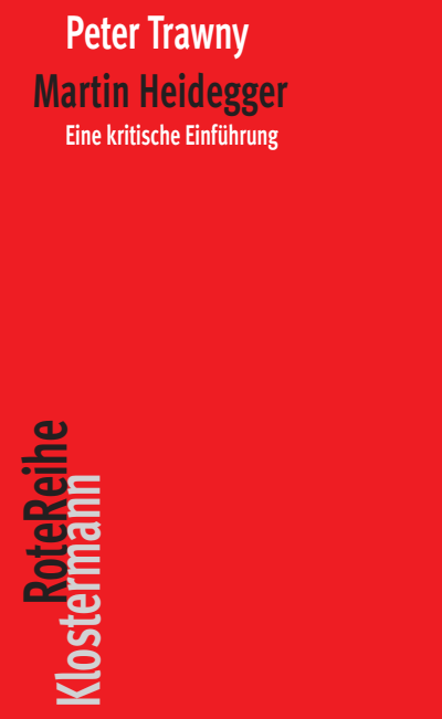 Cover of book: Martin Heidegger