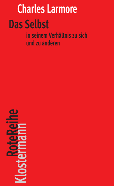 Cover of book: Das Selbst in seinem Verhältnis zu sich und zu anderen