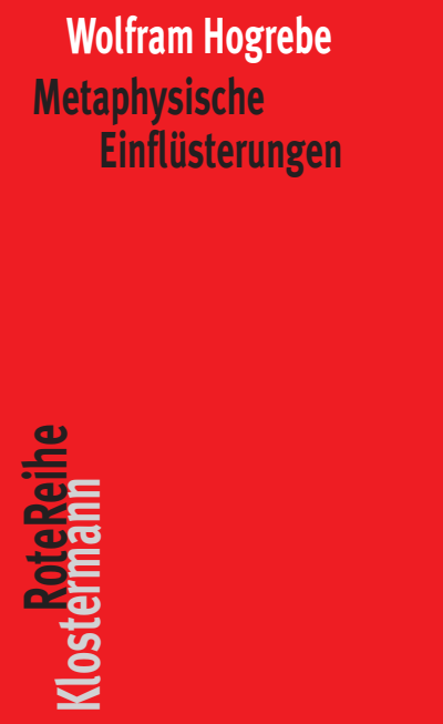 Cover of book: Metaphysische Einflüsterungen