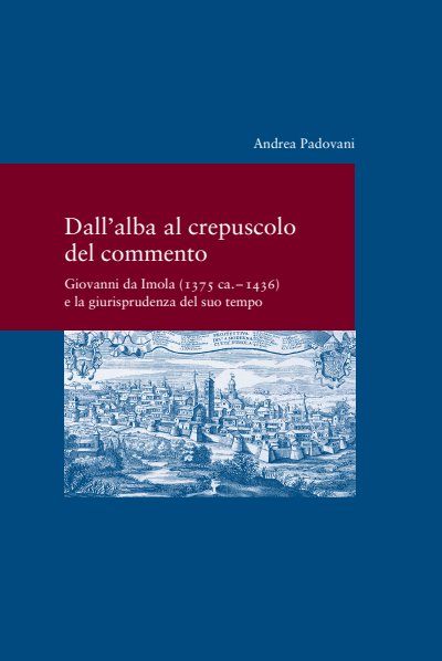 Cover of book: Dall' alba al crepusculo del commento
