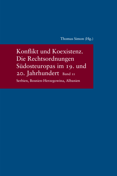 Cover of book: Konflikt und Koexistenz