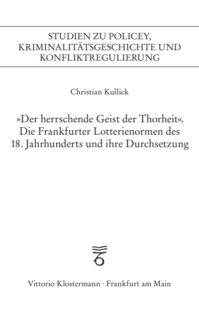 Cover des Buchs: "Der herrschende Geist der Thorheit"