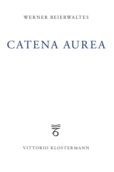 Cover of book: Catena aurea