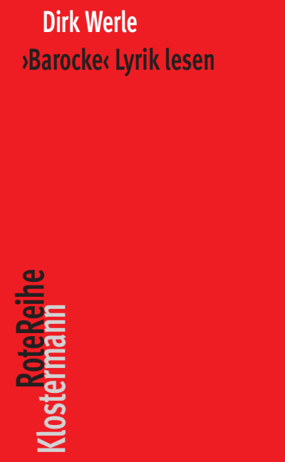 Cover of book: 'Barocke' Lyrik lesen