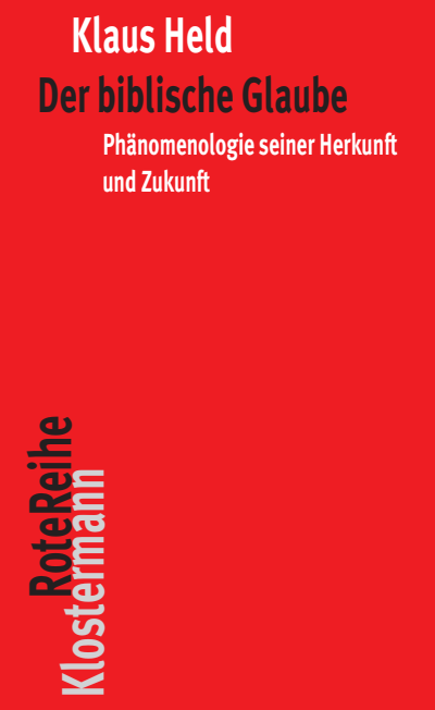 Cover des Buchs: Der biblische Glaube