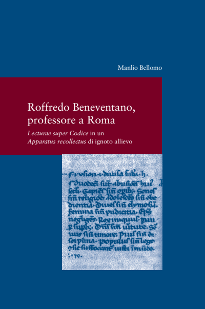 Cover of book: Roffredo Beneventano, professore a Roma