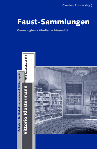 Cover des Buchs: Faust-Sammlungen