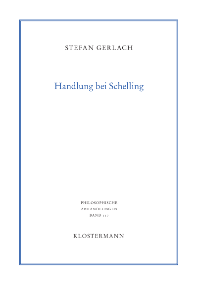 Cover des Buchs: Handlung bei Schelling