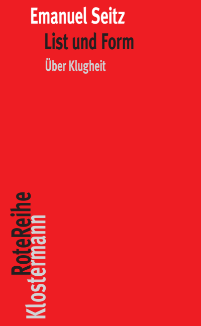 Cover of book: List und Form