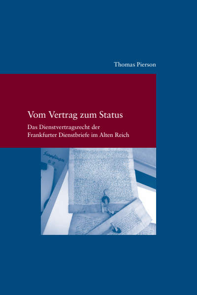 Cover des Buchs: Vom Vertrag zum Status