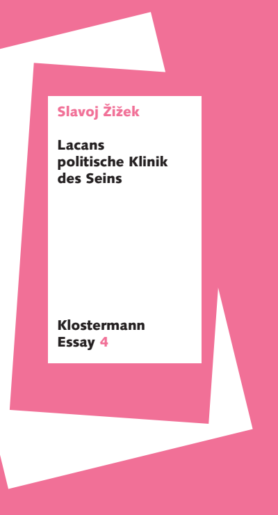 Cover des Buchs: Lacans politische Klinik des Seins