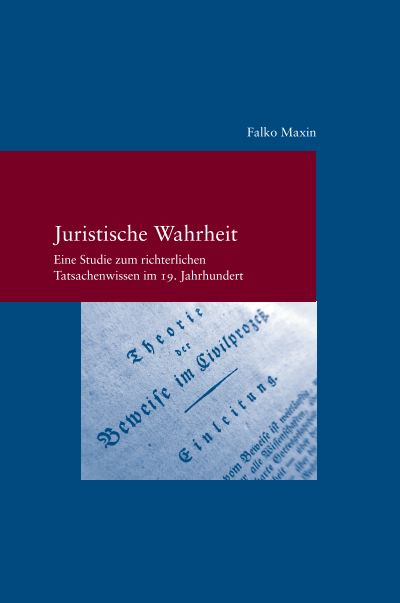 Cover of book: Juristische Wahrheit