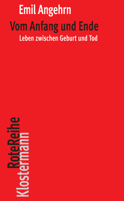 Cover of book: Vom Anfang und Ende