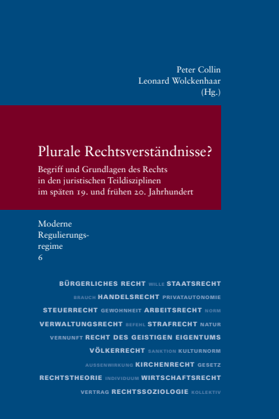Cover of book: Plurale Rechtsverständnisse?