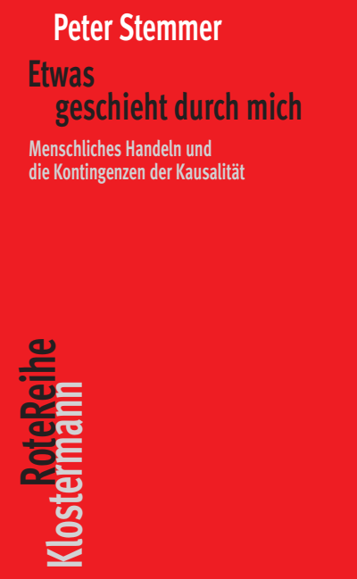 Cover of book: Etwas geschieht durch mich