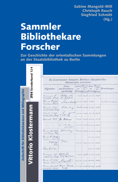 Cover des Buchs: Sammler – Bibliothekare – Forscher