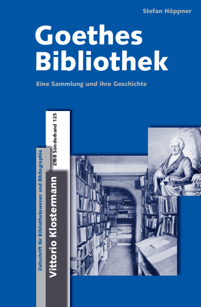 Cover des Buchs: Goethes Bibliothek