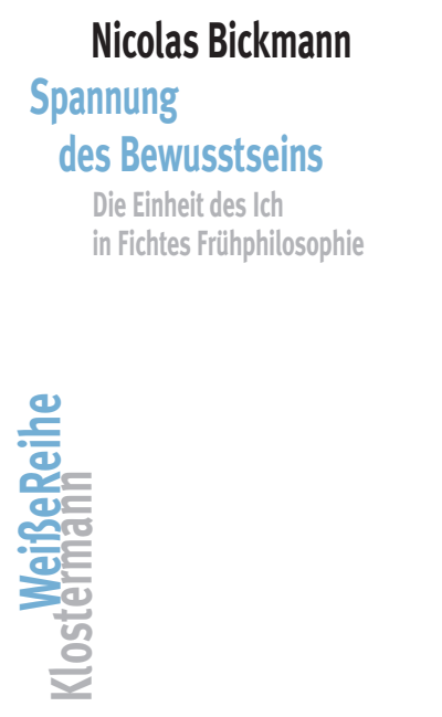 Cover of book: Spannung des Bewusstseins