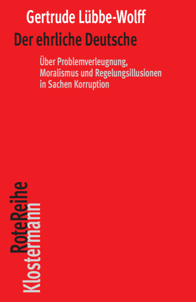 Cover of book: Der ehrliche Deutsche
