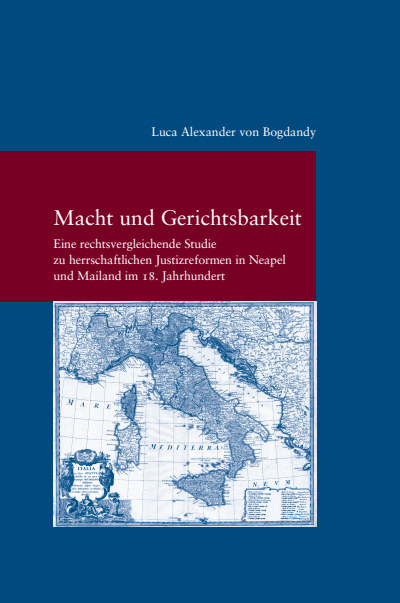 Cover of book: Macht und Gerichtsbarkeit