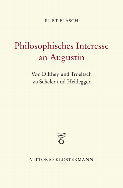 Cover des Buchs: Philosophisches Interesse an Augustin