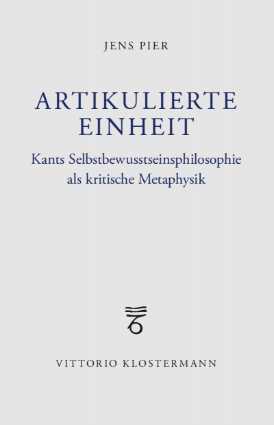 Cover des Buchs: Artikulierte Einheit