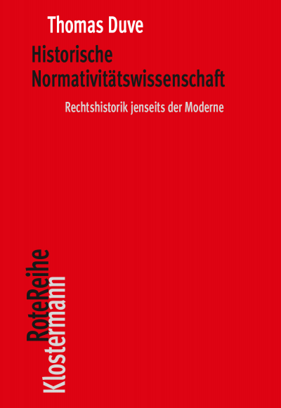 Cover of book: Historische Normativitätswissenschaft