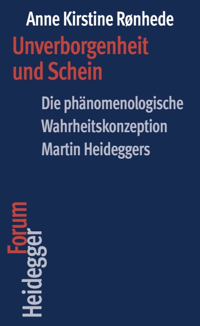 Cover des Buchs: Unverborgenheit und Schein