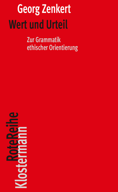 Cover des Buchs: Wert und Urteil