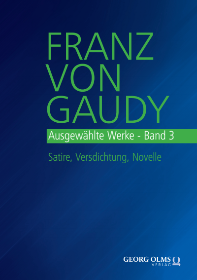 Cover des Buchs: Franz von Gaudy: Ausgewählte Werke