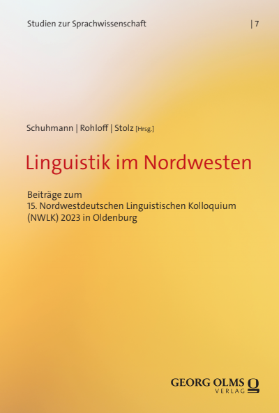 Cover des Buchs: Linguistik im Nordwesten