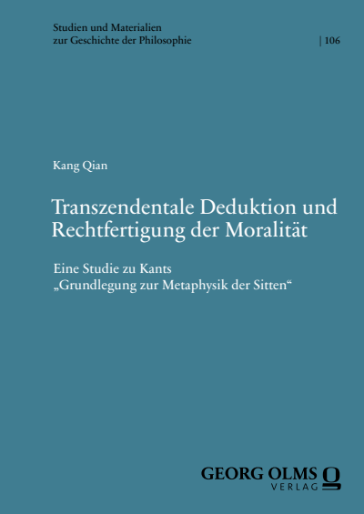 Cover des Buchs: Transzendentale Deduktion und Rechtfertigung der Moralität