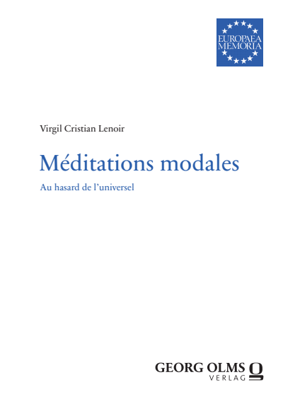 Cover of book: Méditations modales