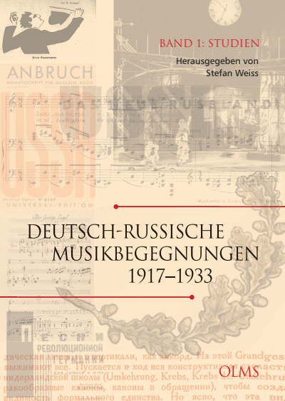 Cover des Buchs: Deutsch-russische Musikbegegnungen 1