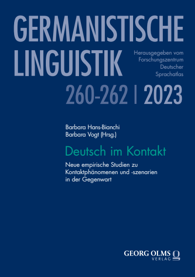 Cover des Buchs: Deutsch im Kontakt