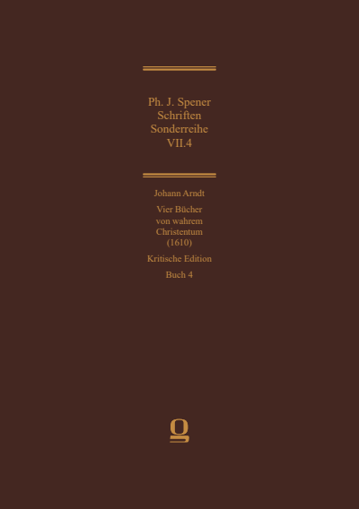 Cover des Buchs: Philipp Jakob Spener: Schriften