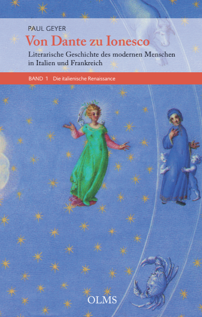 Cover des Buchs: Von Dante zu Ionesco - Literarische Geschichte des modernen Menschen in Italien und Frankreich
