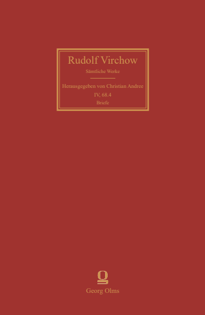Cover of book: Rudolf Virchow: Sämtliche Werke