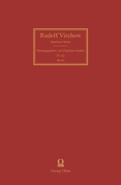 Cover of book: Rudolf Virchow: Sämtliche Werke